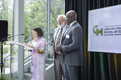College of Engineering and Computing ,Long Nguyen and Kimmy Duong School of Computing event.  Photo by:  Ron Aira/Creative Services/ George Mason University