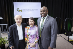 College of Engineering and Computing ,Long Nguyen and Kimmy Duong School of Computing event.  Photo by:  Ron Aira/Creative Services/ George Mason University