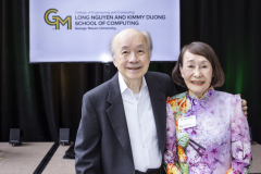 College of Engineering and Computing ,Long Nguyen and Kimmy Duong School of Computing event.  Photo by:  Ron Aira/Creative Services/ George Mason University