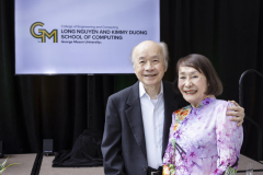 College of Engineering and Computing ,Long Nguyen and Kimmy Duong School of Computing event.  Photo by:  Ron Aira/Creative Services/ George Mason University
